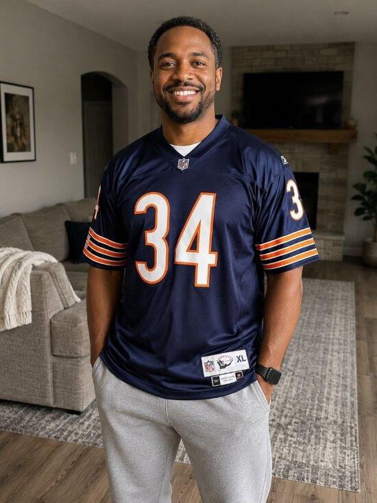 Reebok Other - Walter Payton Chicago Bears Throwback Jersey Reebok NFL Vintage Collection XL NW